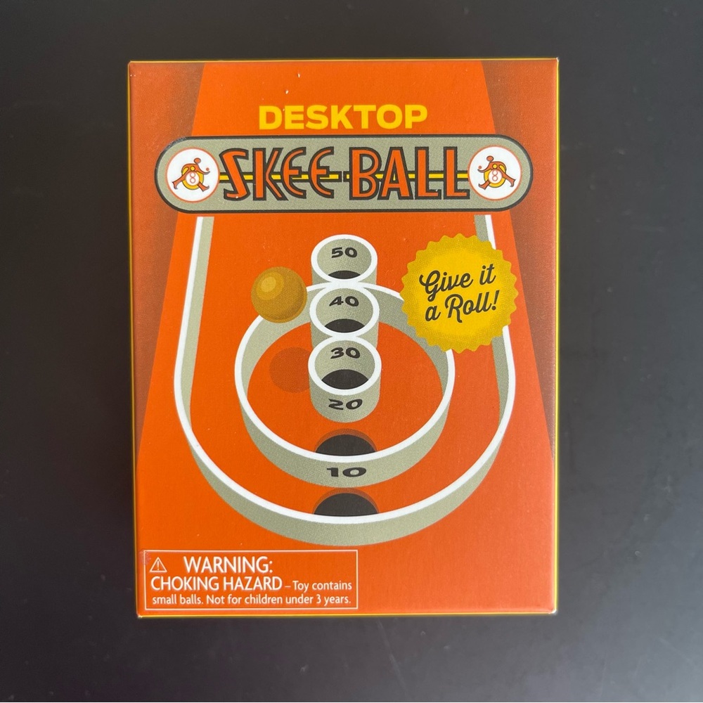 NEW Desktop Skee-Ball: Give It a Roll!